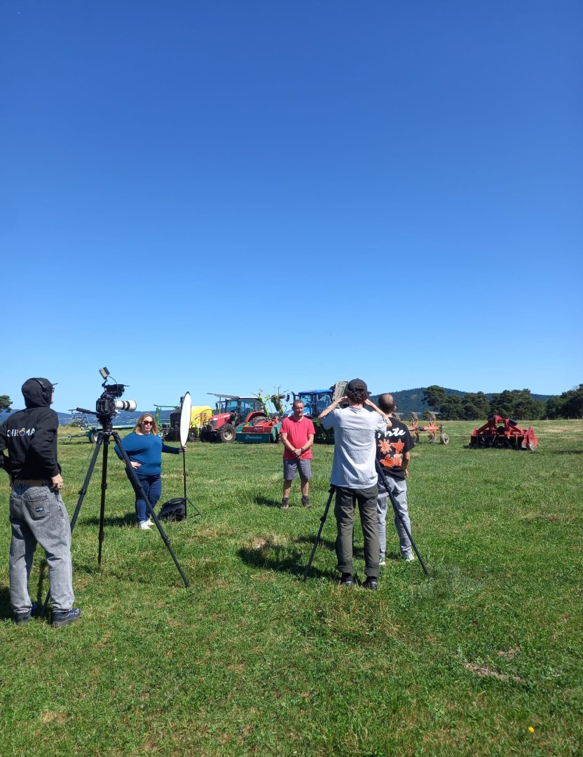 Cuma Sauvain Tournage